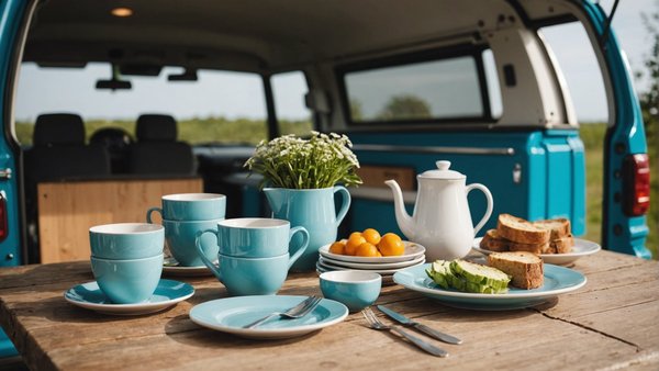 Vaisselle pour camping car : découvrez notre collection durable