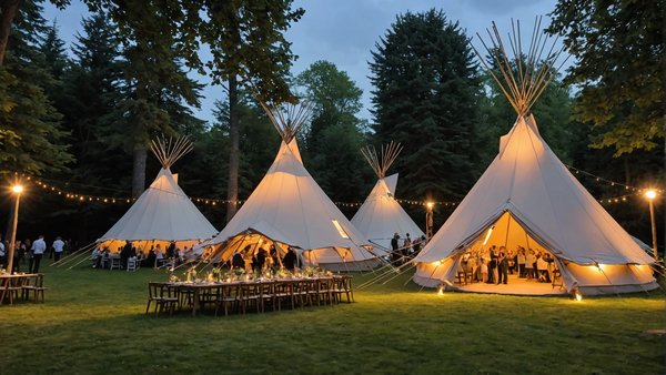 Location tipi mariage : créez une ambiance magique pour votre jour j